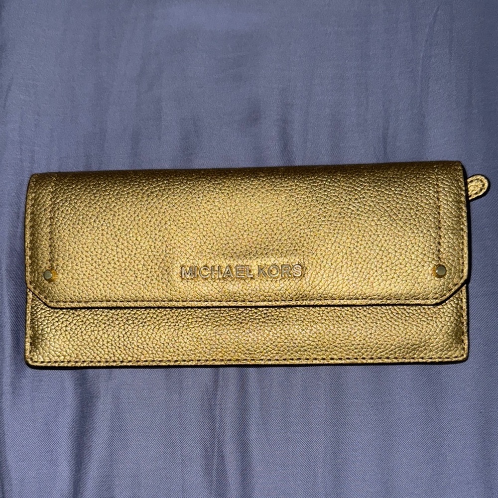 Michael Kors Gold Women's Clutch wallet